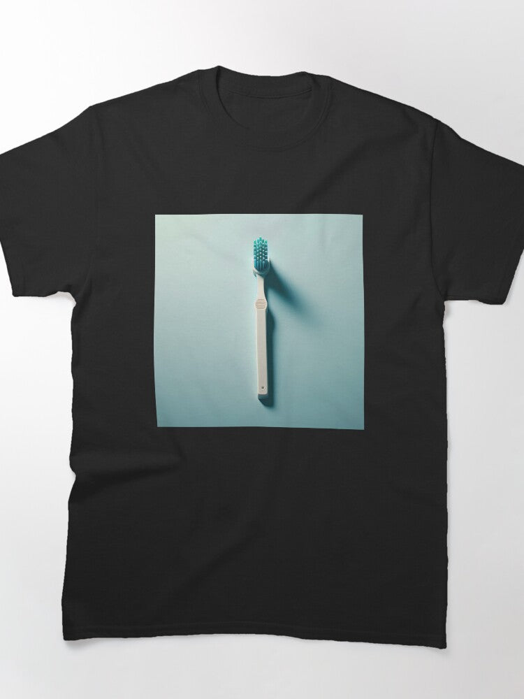 Toothbrush Minimalism Art Style Classic T-Shirt