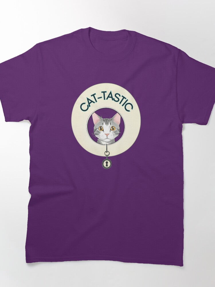Cat-Tastic cute funny cat Classic T-Shirt