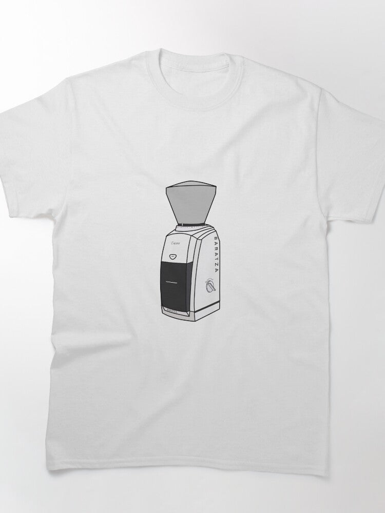 White Colored Baratza Encore sticker Classic T-Shirt