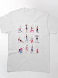 New Fun Sport Fitness Sticker Classic Classic T-Shirt
