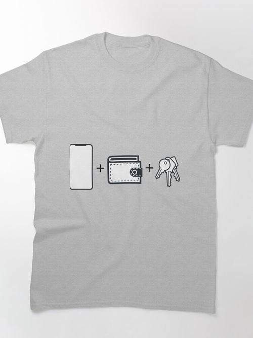 Adam Sandler - Phone. Wallet. Keys Premium Classic T-Shirt