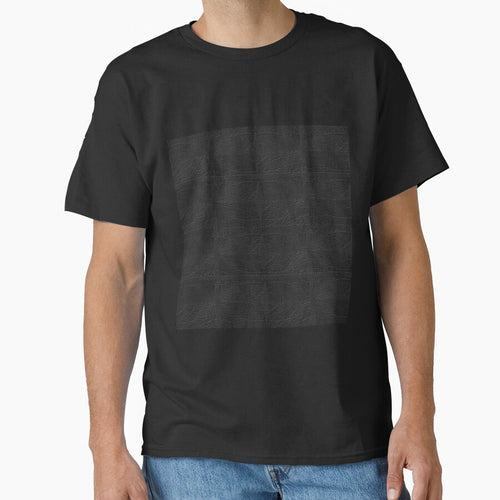 Black Saddle Leather Classic T-Shirt