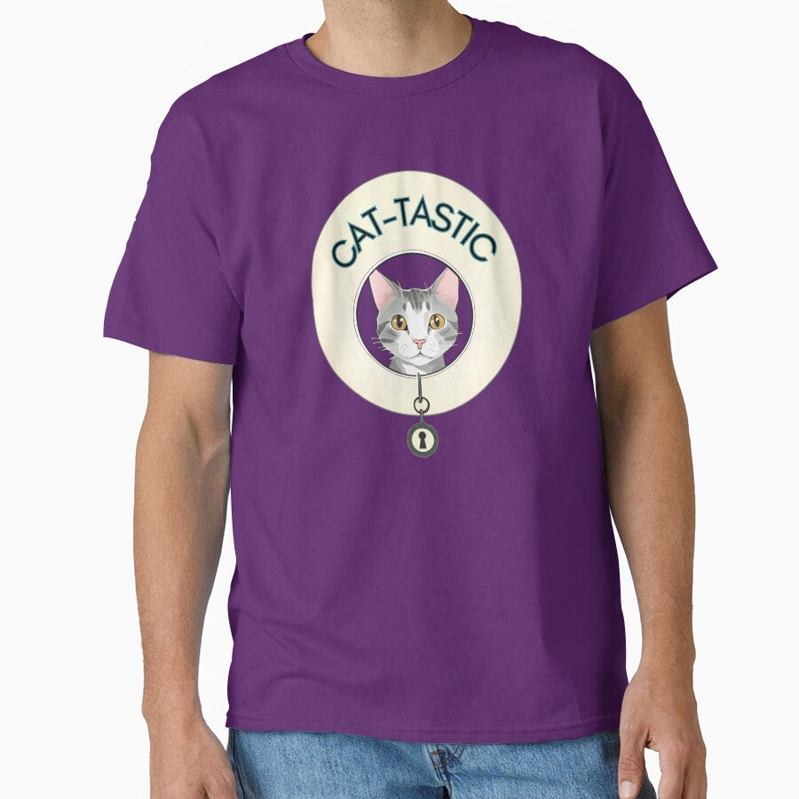 Cat-Tastic cute funny cat Classic T-Shirt