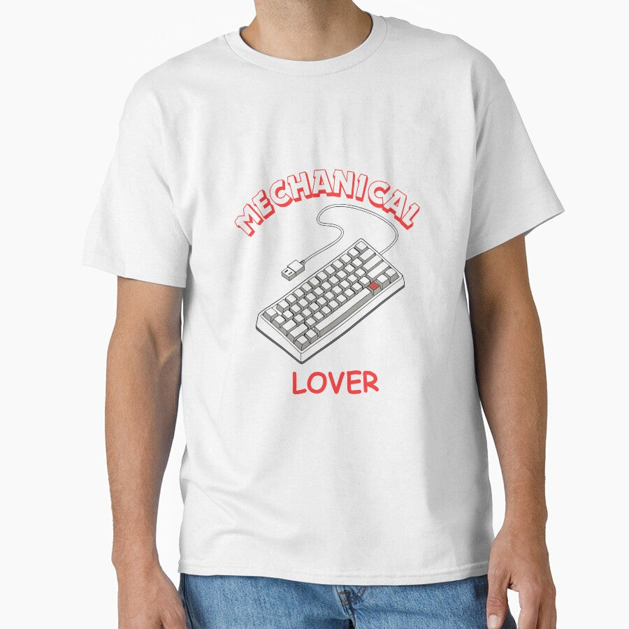 HHKB Mechanical Keyboard Enthusiast Design - Minimalist Keyboard Art Classic T-Shirt